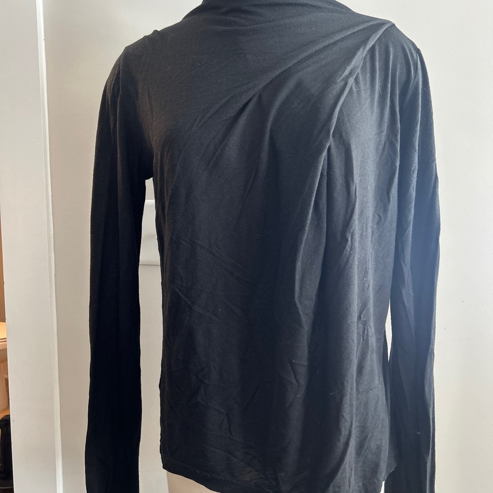 Ann Demeulemeester Black Long Sleeve Shirt